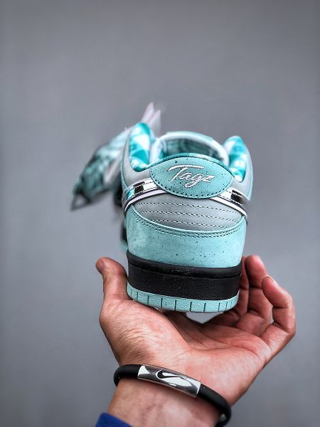 Tagzfootwear X Dunk SB Low 定製系列 蒂芙尼配色鏡面龍蝦全新男女款板鞋