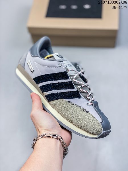 Song for the Mute x Adidas Country OG SFTM-003系列低幫經典復古德訓阿甘風休閒運動慢跑鞋 2024新款男女鞋