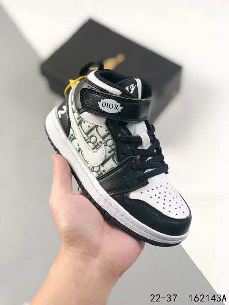 Air Jordan 1 Mid 1代 2023全新高幫潮流文化籃球板鞋童鞋