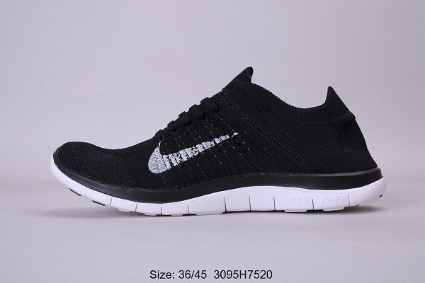 Nike Free Flyknit 4.0 2020新款 赤足4代情侶款輕跑鞋