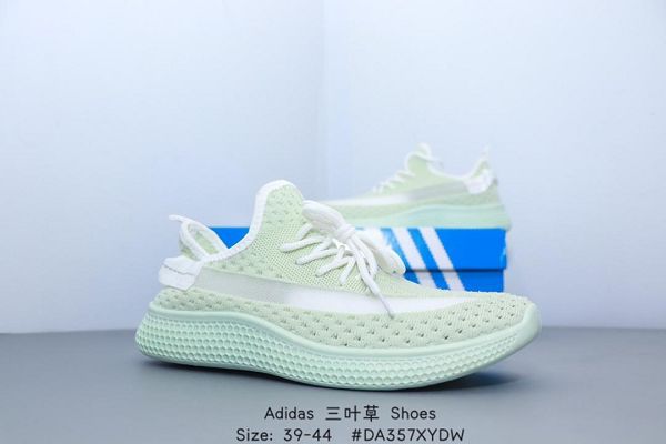 Adidas Shoes 愛迪達三葉草 2019新款 針織透氣網面軟底輕便男生慢跑鞋