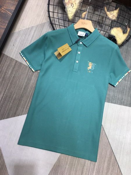 burberry polo衫 2021新款 巴寶莉高品質翻領短袖polo衫 MG0519款