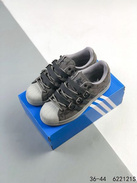 Adidas Superstar 2024男女款三葉草 皮帶扣 貝殼頭系列經典休閒運動板鞋