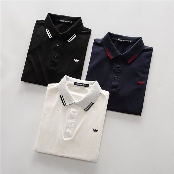 armani polo衫 2022新款 亞曼尼翻領短袖polo衫 MG8198款 