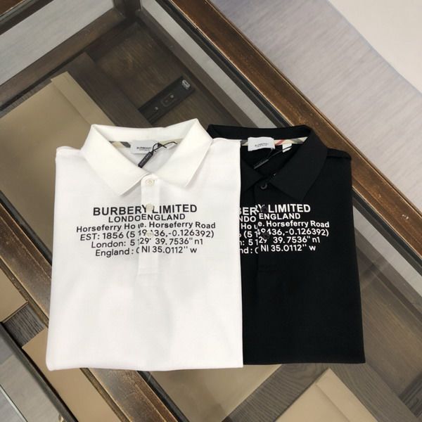 burberry polo衫 2022新款 巴寶莉翻領短袖polo衫 MG1005款