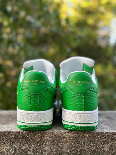 Louis Vuitton x Nike Air Force 1 2023新款 LV聯名男女生低幫系帶板鞋