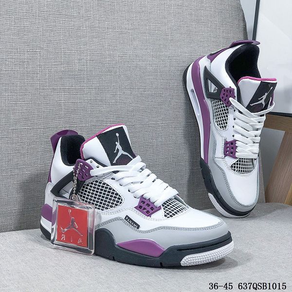 Nike Air Jordan 4 Retro GS Light Smoke Grey 喬丹4代男女款復古運動文化籃球鞋