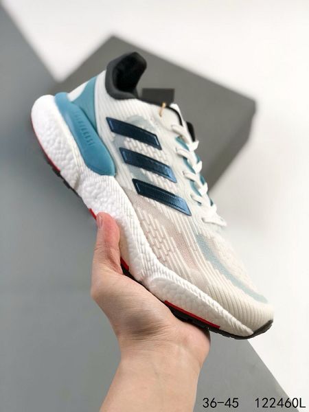 adidas Solarboost 5 全新跑鞋 2024男女款爆米花緩震中底跑步鞋 