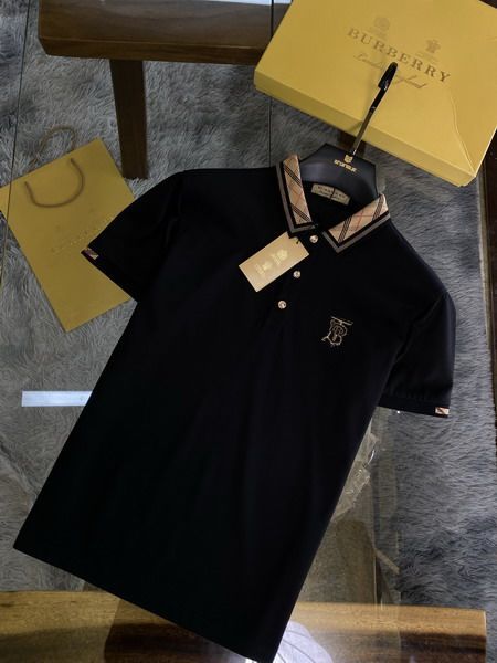 burberry polo衫 2021新款 巴寶莉翻領短袖polo衫 MG0327款