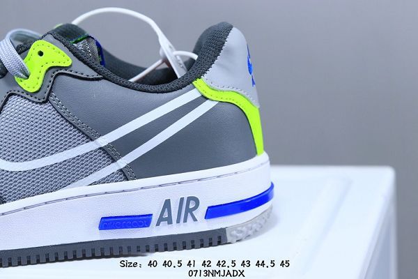 Nike Air Force 1 React 2020新款 緩震科技男生板鞋