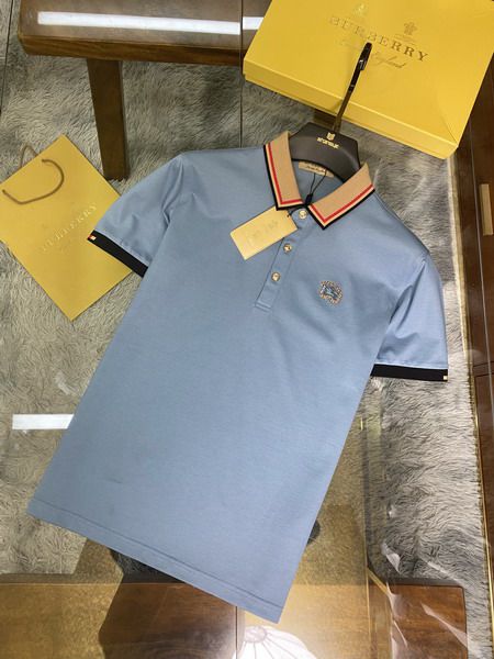 burberry polo衫 2021新款 巴寶莉翻領短袖polo衫 MG0336款