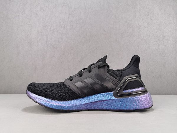 adidas ultra boost 6.0 2020新款 爆米花底情侶款慢跑鞋 帶半碼