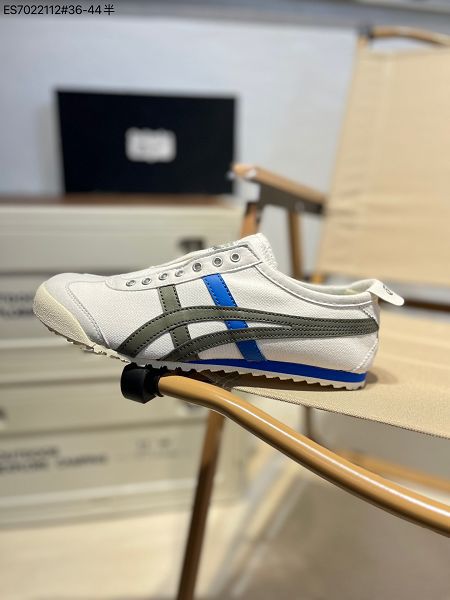 Asics Onitsuka Tiger 2023新款 亞瑟士鬼冢虎懶人一腳蹬男女款帆布鞋