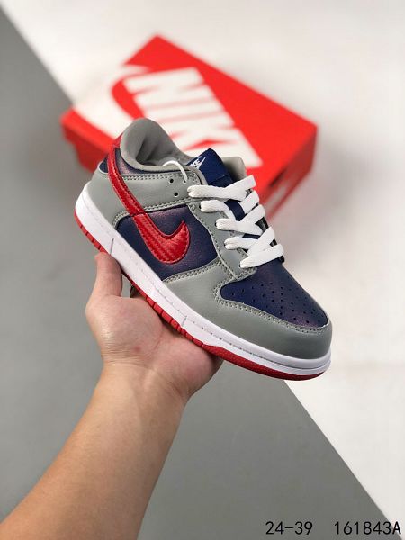 Nike DUNK LOW SB 經典系列 2023全新兒童休閒低幫板鞋