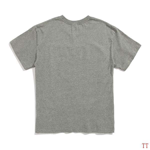 supreme衣服 2018新款 人物印花字母休闲男生圆领短袖t恤 灰色