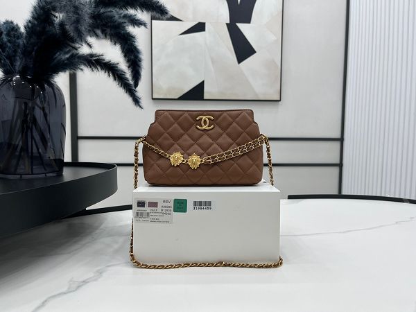 chanel包包 香奈兒2023新款手提包 DSA96005單肩斜挎包羊皮手機袋