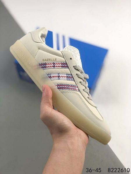 Adidas Gazelle Indoor 牛津布 三葉草 2024最新男女生復古防滑耐磨低幫休閒運動板鞋