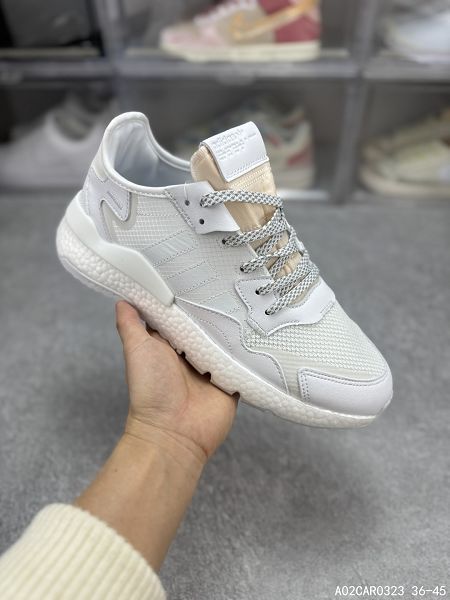 Adidas Nite Jogger Boost 全新升級 三葉草 聯名夜行者情侶款休閒跑鞋