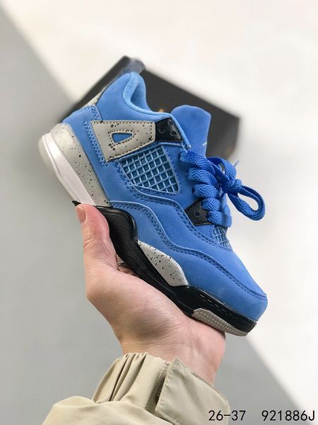 Nike Air Jordan 4 Monsoon Blue 中幫運動籃球鞋 2024全新童鞋 多色可選