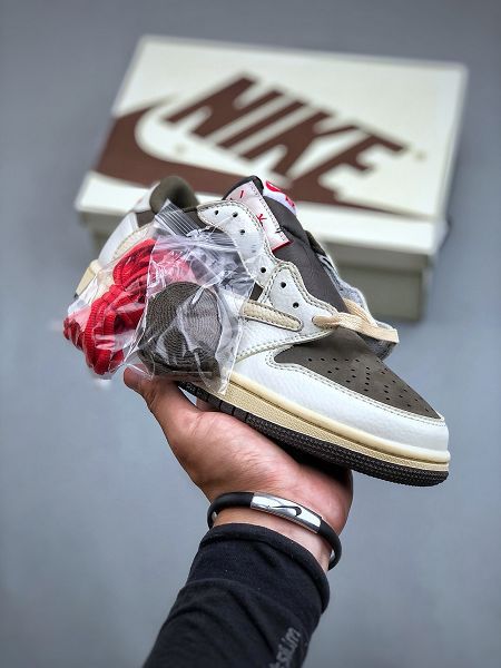 Travis Scott x Nike Air Jordan 1 Low x Louis Vuitton 2024最新情侶款運動板鞋