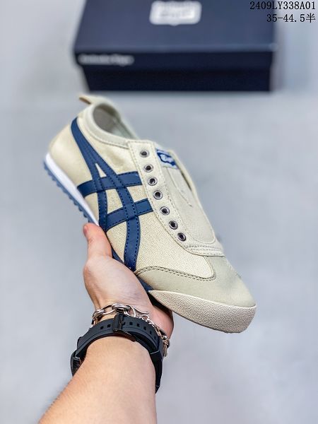 Onitsuka Tiger Mexico 66 2024新款男女生經典墨西哥系列復古經典百搭板鞋休閒運動鞋慢跑鞋