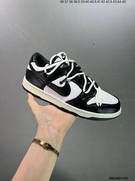 Futura x Nike Dunk Low SB聯名 2024新款男女生解構綁帶滑板鞋