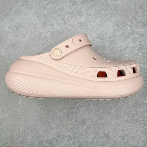 Crocs卡洛馳 Classic Clog 泡芙系列 女生夏季經典兩用沙灘洞洞鞋