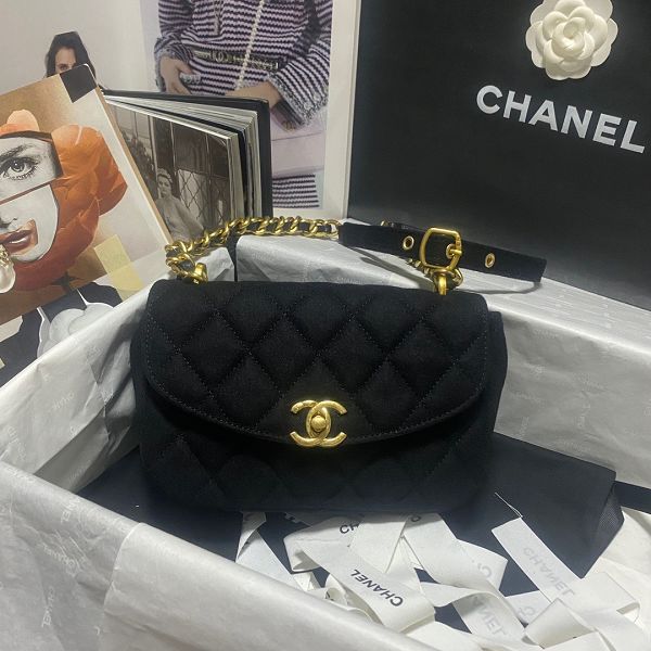 chanel包包 香奈兒2023新款手提包 DSAS4397郵差包單肩斜挎包