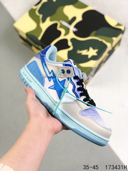 BAPE GOOSE 2022新款 男女款複古低幫運動滑板鞋