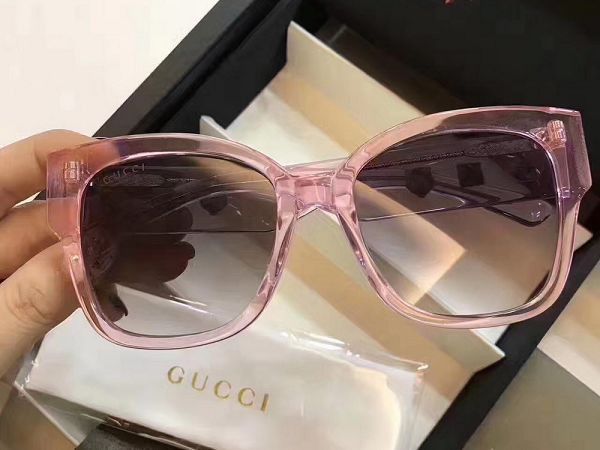 gucci眼镜专卖店 2017年新款太阳镜 0059不规则镜框时尚墨镜