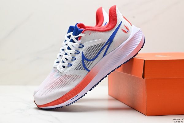 Nike Air Zoom Winflo 9X登月系列網透面氣訓跑練步鞋 2024新款女鞋