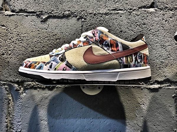 nike dunk sb new york times 城市限定款 巴黎时尚男生板鞋 米黄色