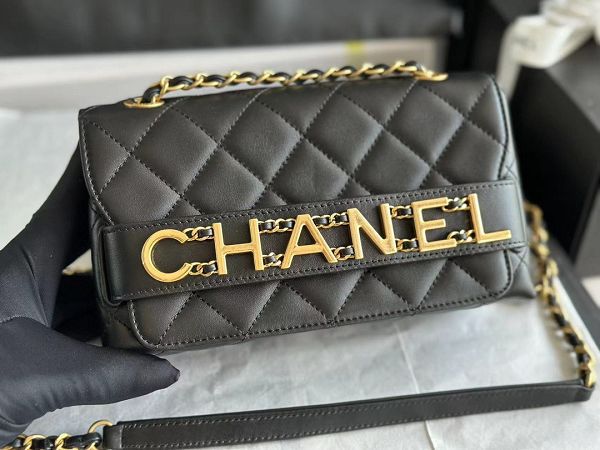 chanel包包 香奈兒2022新款手提包 DSAS1490牛皮字母包單肩斜挎包