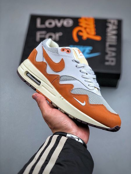 Patta x Nike Air Max 1「Monarch」 聯名系列 2024全新男女款復古休閒跑步鞋