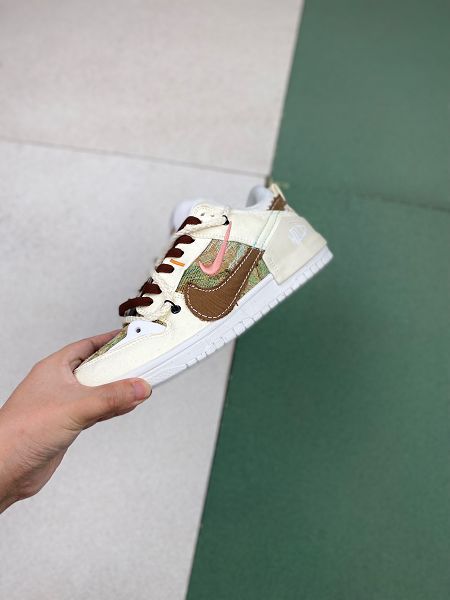 Nike Wmns Dunk Low Disrupt 2022新款 輕量扣籃破壞二代系列全新解構風男女款滑板板鞋