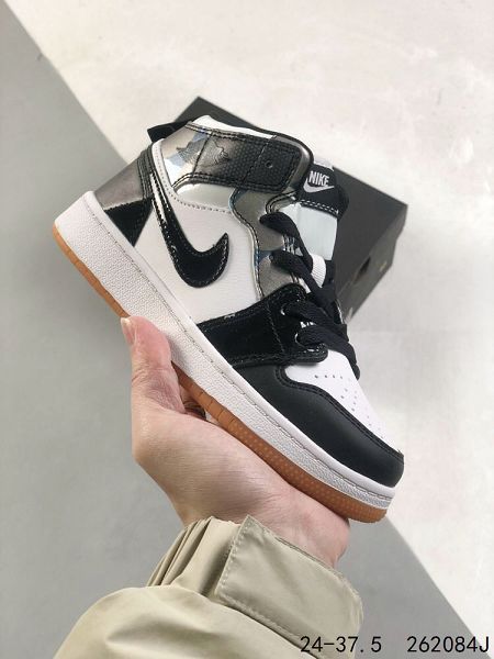 Nike Air Jordan 1 Retro High OG Bred Toe 高幫休閒文化運動籃球鞋童鞋