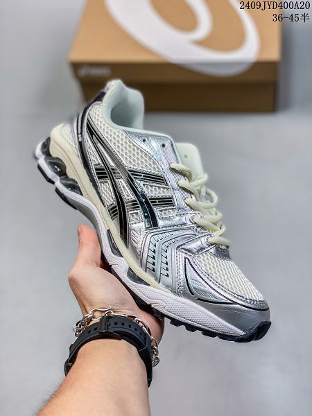 Asics Gel-Kayano 14 2024男女生運動休閒透氣專業緩震慢跑鞋