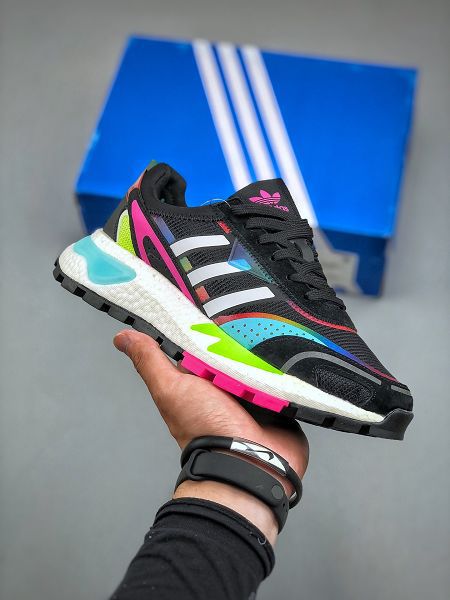 Adidas Originals Retropy Boost F9系列 2024新款男女鞋 爆米花緩震休閒運動慢跑鞋