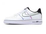 Nike Air Force 1 Day of the Dead 亡靈節3M反光板鞋 2024新款情侶鞋