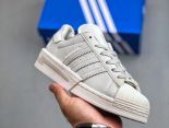 ADIDAS SUPERSTAR 三葉草經典貝殼頭系列 新款休閒板鞋潮流女士運動鞋