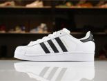 Adidas Originals SuperstarBlackWhite 經典貝殼頭系列低幫百休閒板鞋 2024新款男女鞋